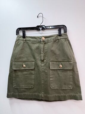 Anine Bing Aliza Skirt in army green